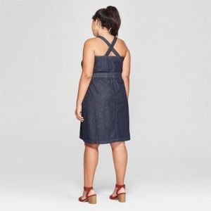 universal thread denim dress